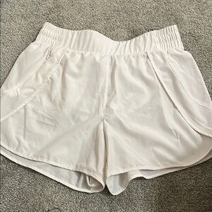 Avia Women's Cream Athletic Shorts